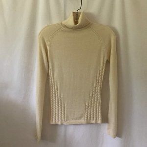 Carolina Herrera 100% Cashmere Turtleneck Sweater